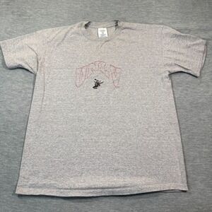 College Ware Shirts Men XL Gray‎ UNLV Rebels NCAA Football Graphic Vintage Tee